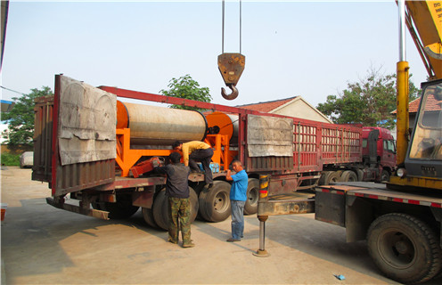 磁選機，磁選機磁選現(xiàn)場