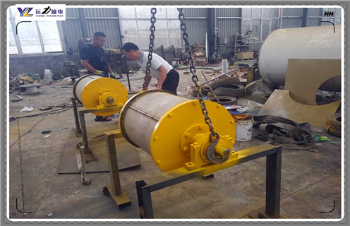 磁選機，磁選機滾筒，磁選機滾筒中磁塊有多少