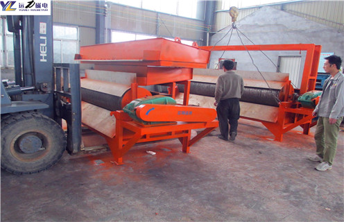 永磁磁選機(jī)，新樂(lè)濕式永磁磁選機(jī)工作原理_走出困境，新樂(lè)濕式永磁磁選機(jī)參數(shù)構(gòu)成_廠家視頻