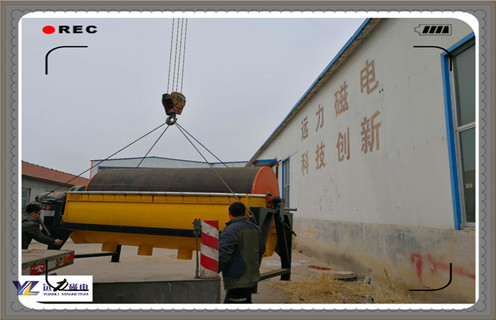 永磁筒式磁選機(jī)，玉林永磁筒式磁選機(jī)_磁鐵如何分布_玉林永磁筒式磁選機(jī)不吸鐵如何處理