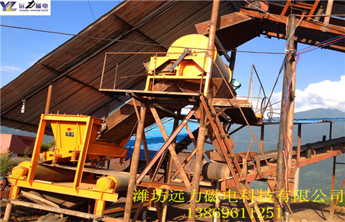 干式磁選機，貧鐵礦生產(chǎn)可用干式磁選機_貧鐵礦生產(chǎn)可用干式磁選機發(fā)展工作視頻皮帶及結(jié)構(gòu)價格