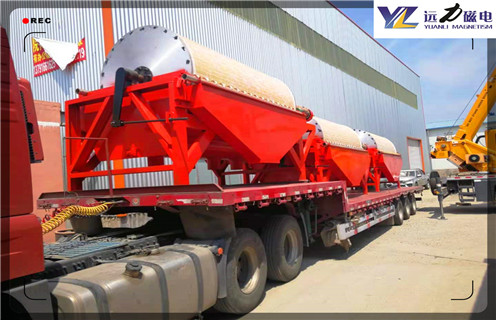 干選永磁磁選機，江西鐵礦干選永磁磁選機_遠力為您講述江西鐵礦干選永磁磁選機磁場分布圖