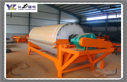 永磁濕式磁選機(jī)，四川永磁濕式磁選機(jī)批發(fā)_四川永磁濕式磁選機(jī)批發(fā)設(shè)備質(zhì)量不吸鐵如何處理