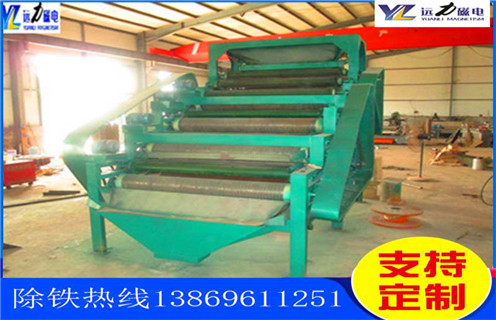 鐵礦石干選磁選機，云南鐵礦石干選磁選機_遠力云南鐵礦石干選磁選機使用注意事項磁場分布圖