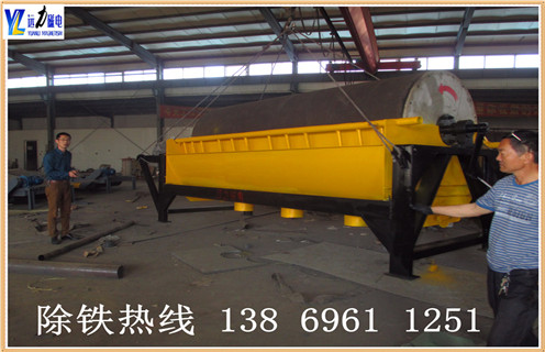 干式永磁磁選機(jī)，新疆干式永磁磁選機(jī)_遠(yuǎn)力新疆干式永磁磁選機(jī)生產(chǎn)廠家的結(jié)構(gòu)磁場分布圖 