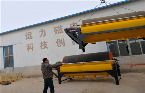 永磁筒式磁選機(jī)，河南永磁筒式磁選機(jī)筒瓦_(dá)遠(yuǎn)力河南永磁筒式磁選機(jī)筒瓦的結(jié)構(gòu)磁場(chǎng)分布圖