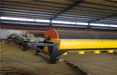 永磁筒式磁選機(jī)，河南永磁筒式磁選機(jī)筒瓦_(dá)遠(yuǎn)力河南永磁筒式磁選機(jī)筒瓦的結(jié)構(gòu)磁場(chǎng)分布圖