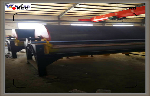 永磁筒式磁選機，黑龍江永磁筒式磁選機退磁_遠力黑龍江永磁筒式磁選機退磁的結構磁場分布圖