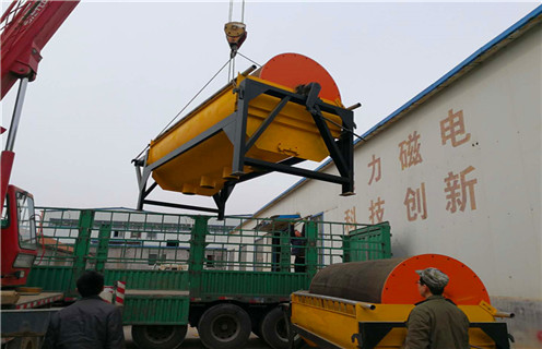 永磁筒式磁選機(jī)，云南永磁筒式磁選機(jī)廠家_遠(yuǎn)力云南永磁筒式磁選機(jī)廠家的結(jié)構(gòu)磁場分布圖