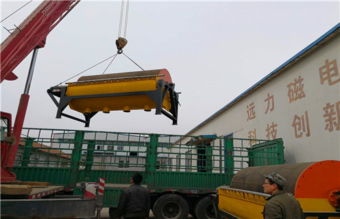 河沙磁選機(jī)，河北河沙磁選機(jī)_遠(yuǎn)力河北河沙磁選機(jī)的結(jié)構(gòu)磁場(chǎng)分布圖