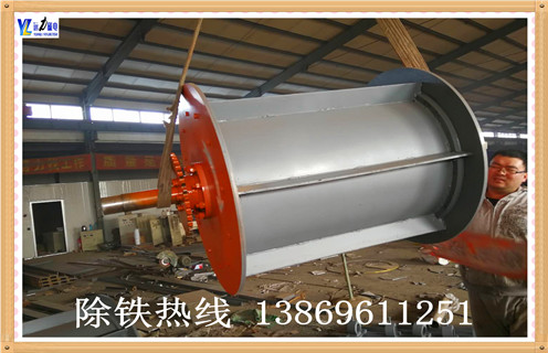 永磁滾筒磁選機(jī)，安徽永磁滾筒磁選機(jī)_安徽永磁滾筒磁選機(jī)結(jié)構(gòu)圖多少錢(qián)一臺(tái)，安徽永磁滾筒磁選機(jī)磁塊安裝內(nèi)部結(jié)構(gòu)圖